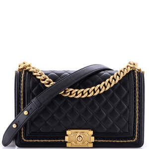 Chanel Boy Flap Bag Quilted Lambskin #206108C45B